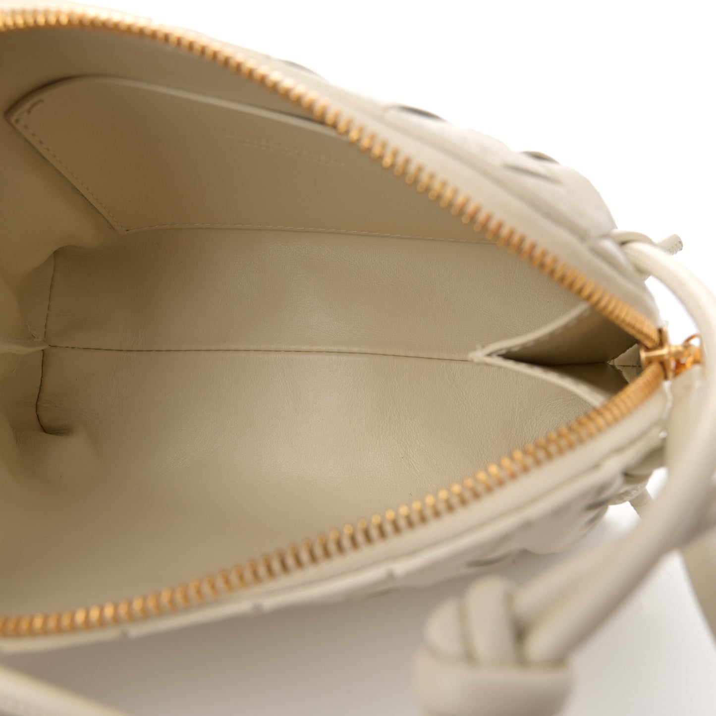 Nappa Intrecciato Concert Pouch Sea Salt
