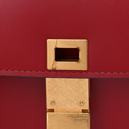 Celine Box Calfskin Teen Classic Box Flap Bag Red 12 of 12