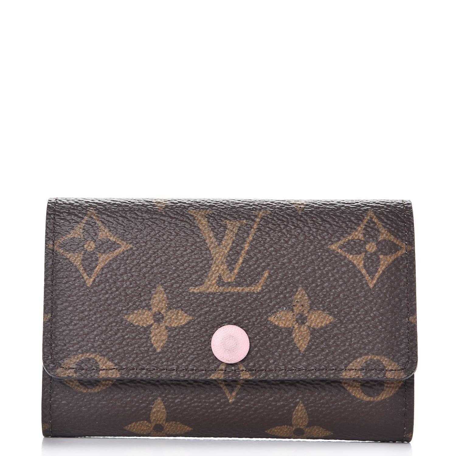 Louis Vuitton Monogram Multicles 6 Key Holder Rose Ballerine 1 of 9