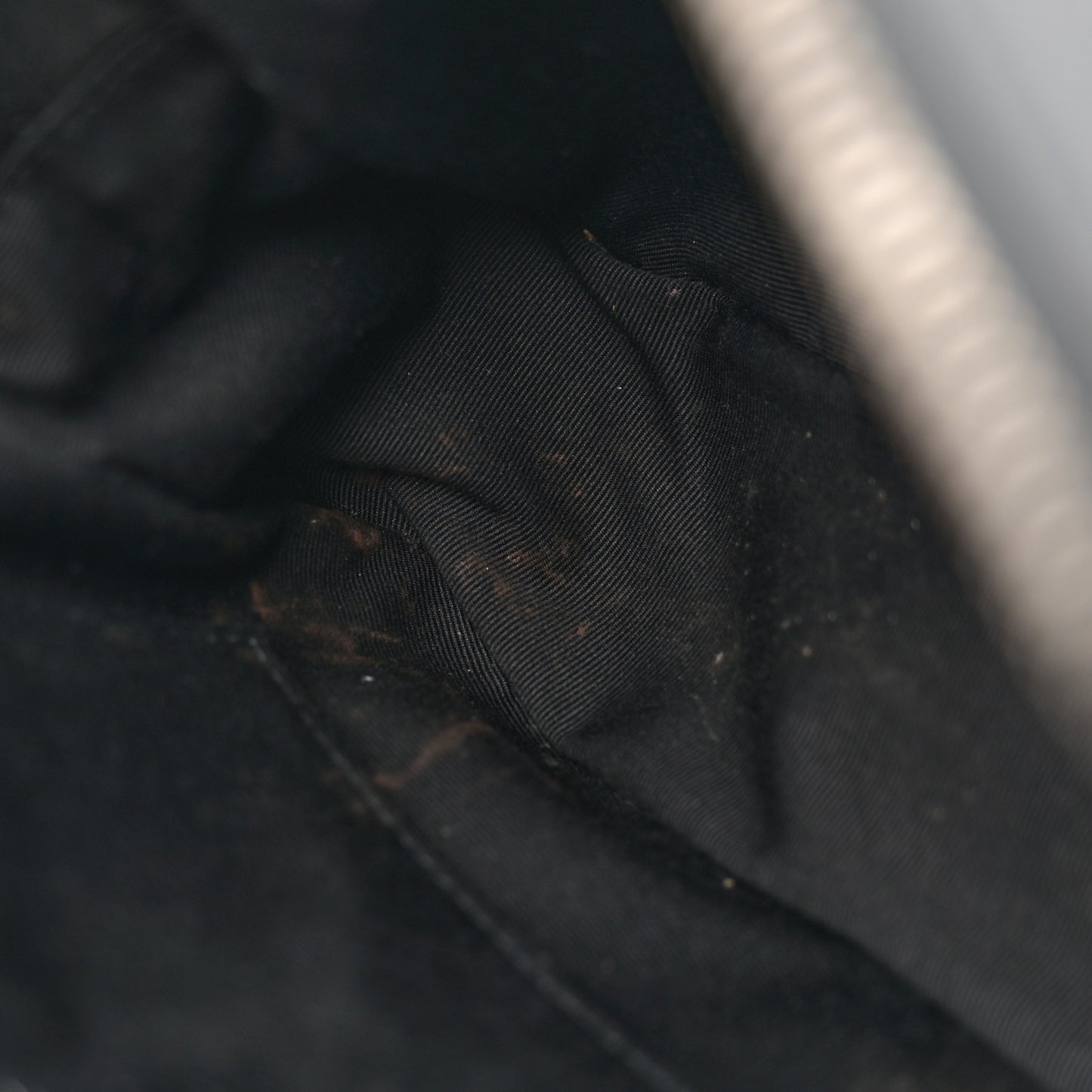 Calfskin Matelasse Monogram Lou Camera Bag Black