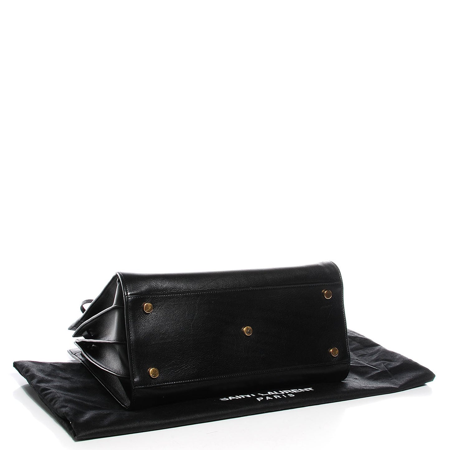Calfskin Small Sac De Jour Black