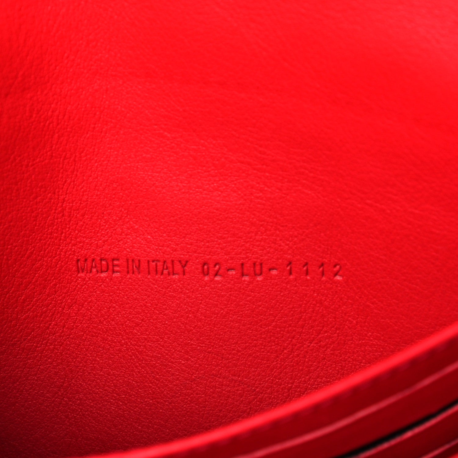 Christian Dior Patent Cannage New Lock Pouch Red 6 of 9