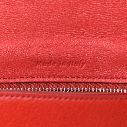 Celine Smooth Calfskin Small Trotteur Bright Red 8 of 9