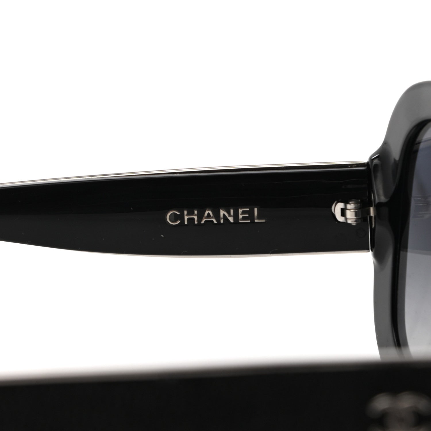 Chanel Stingray Polarized CC Sunglasses 5272-Q Black 6 of 8