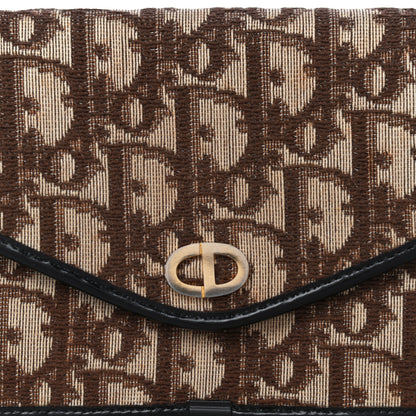 Christian Dior Monogram Envelope Flap Pouch Brown 6 of 8
