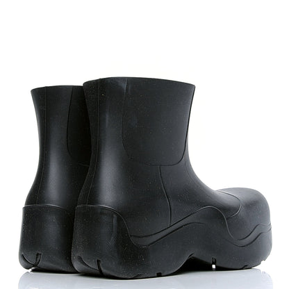 Bottega Veneta Rubber Puddle Ankle Boots 37 Black 3 of 6