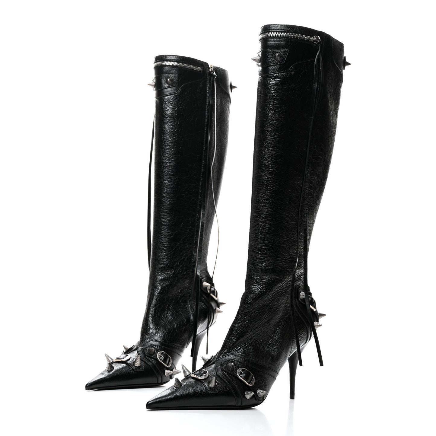 Agneau Arena Spike Spiked Cagole 90mm Boots 41 Black