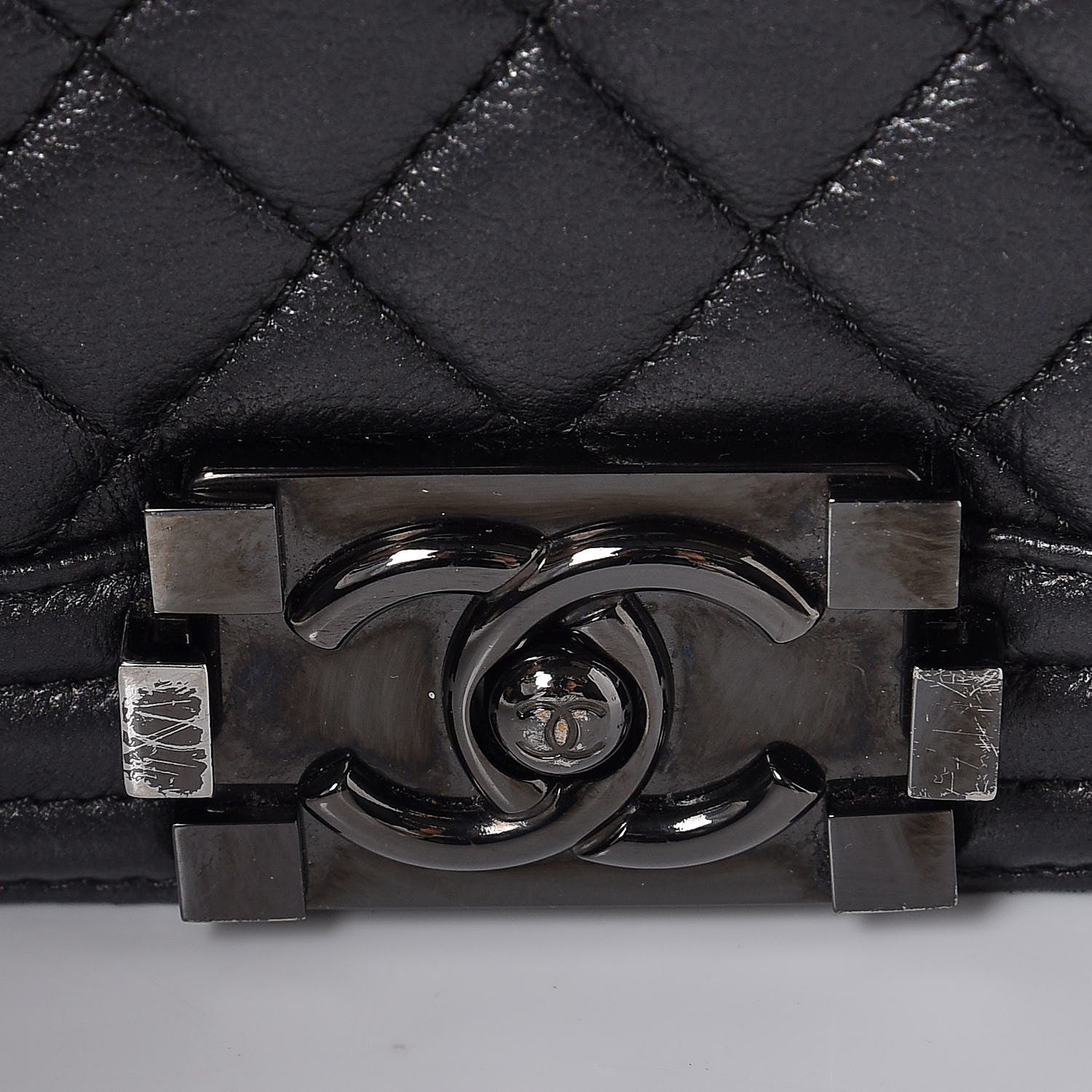 Chanel Caviar Quilted New Medium Boy Flap So Black 8 of 15