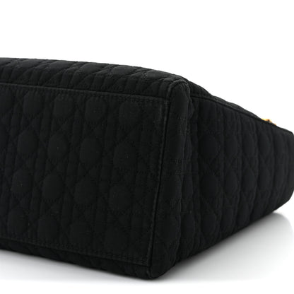 Christian Dior Nylon Cannage Large Lady Dior Black 10 of 10
