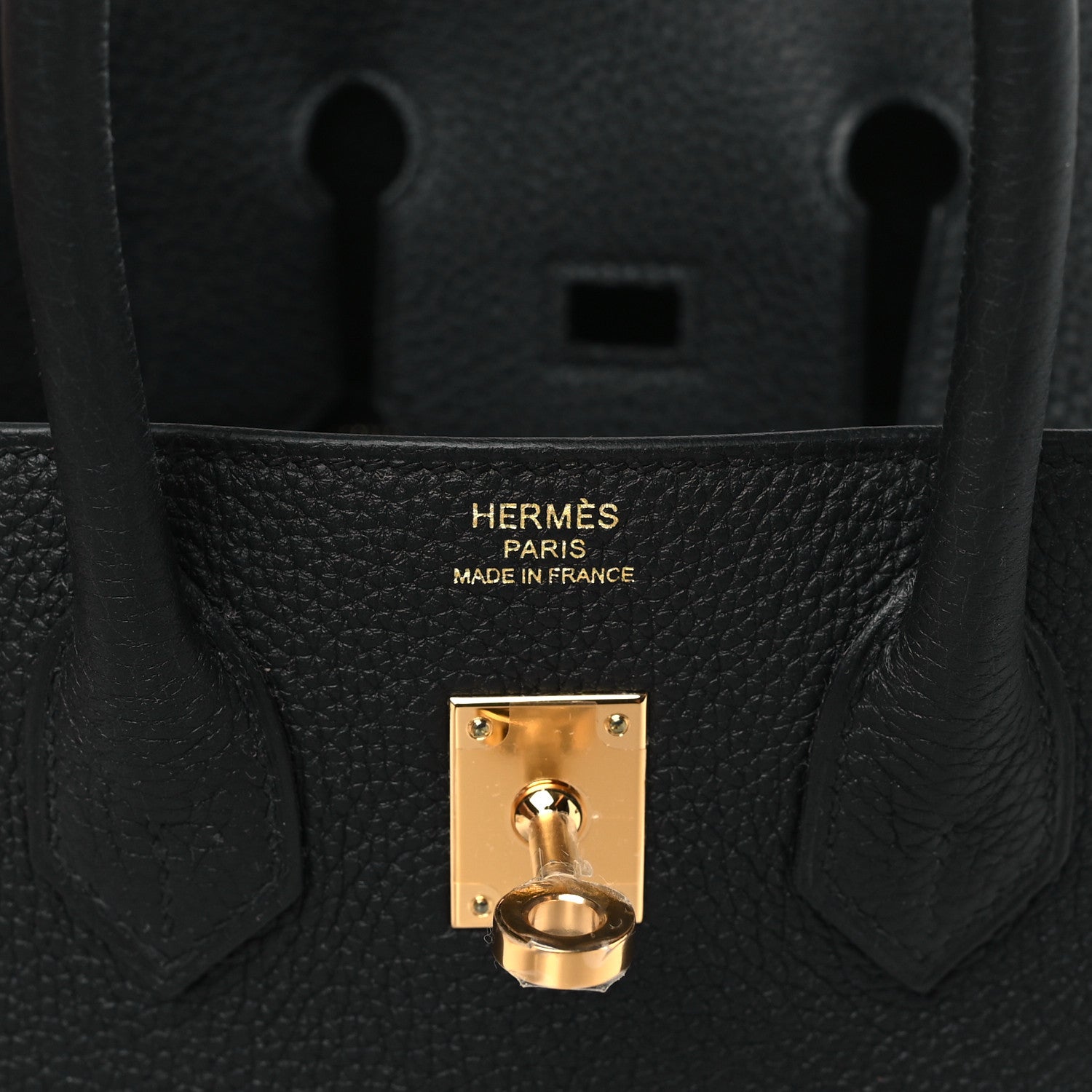 Hermes Togo Birkin 25 Black 5 of 10