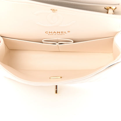 Chanel Caviar Quilted Small Double Flap White 5 of 13