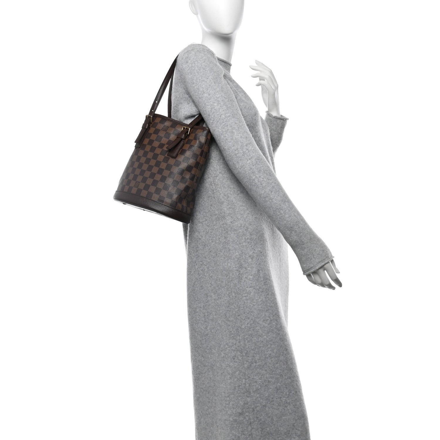 Louis Vuitton Damier Ebene Marais Bucket 23 2 of 12