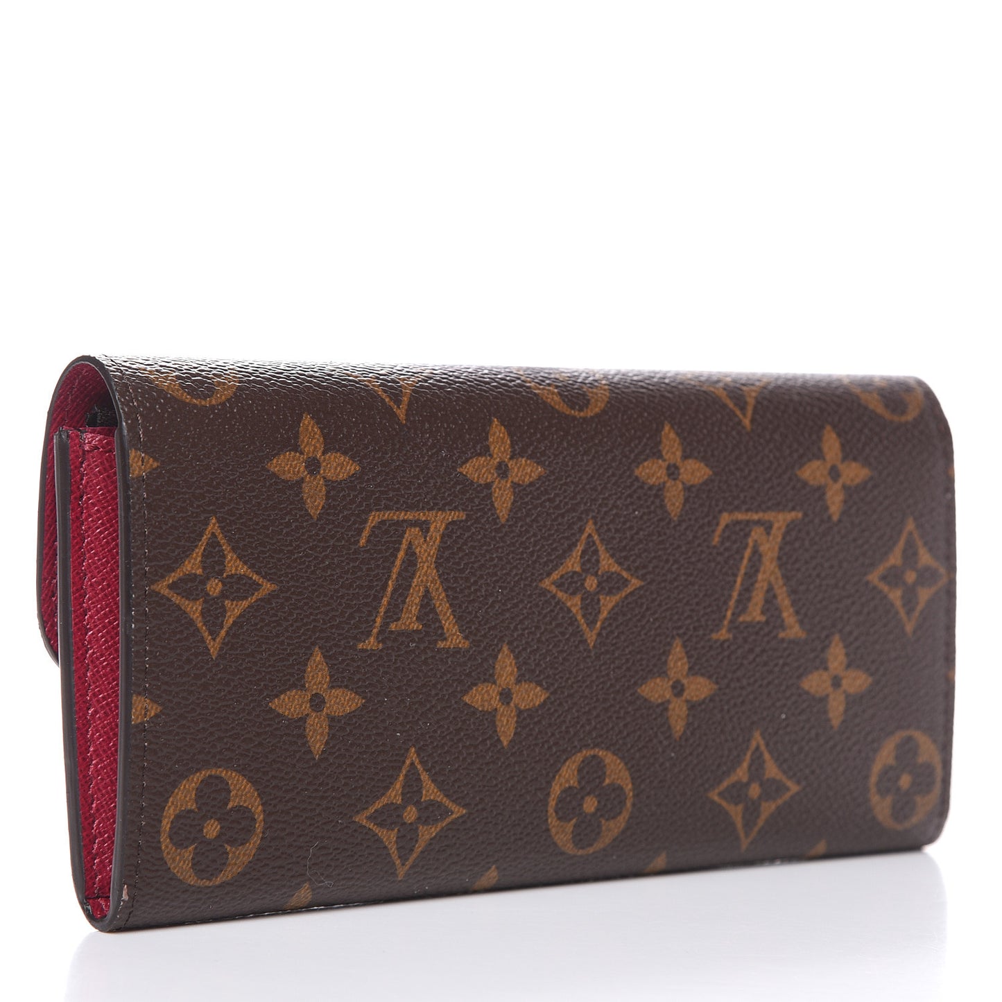 Monogram Emilie Wallet Fuchsia