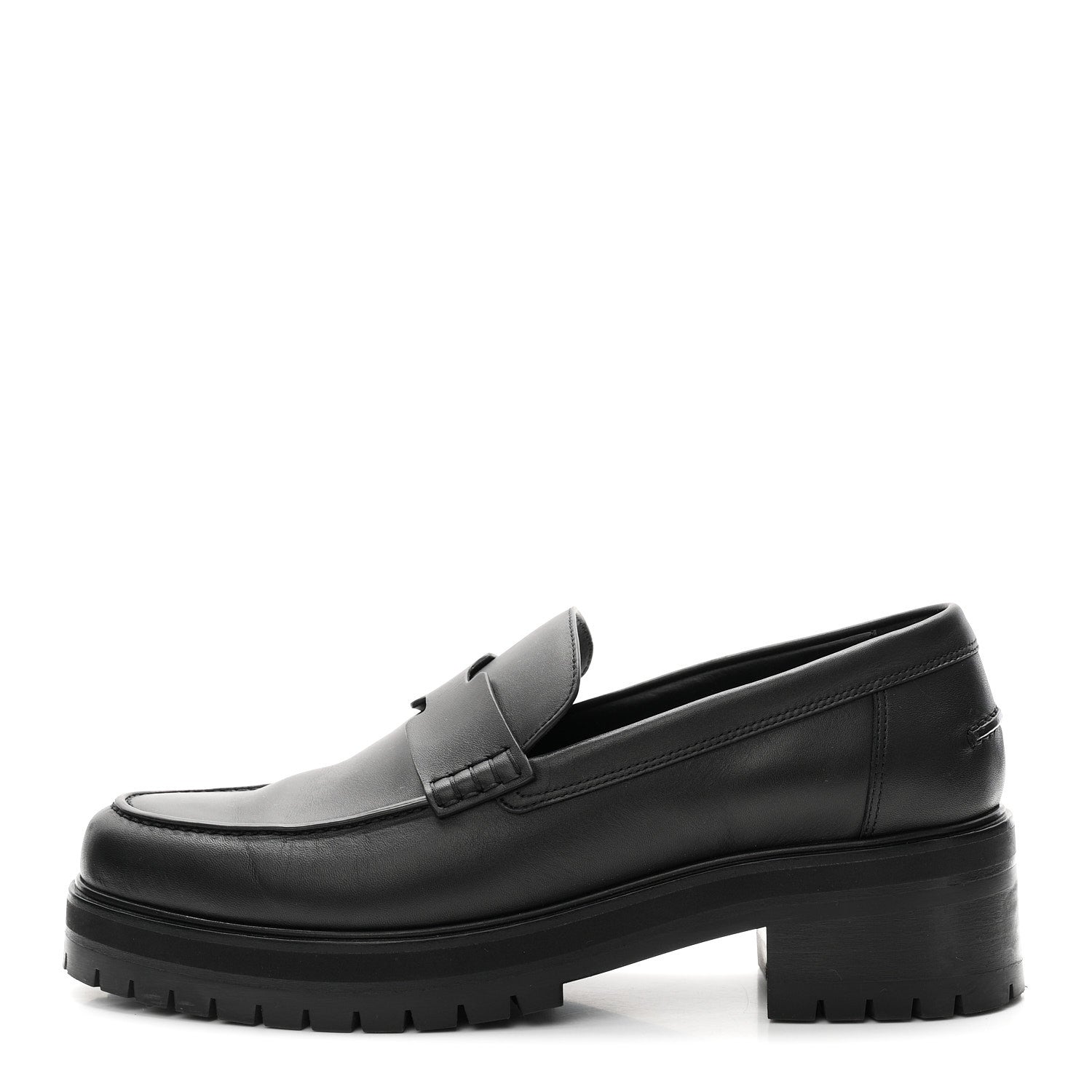 Hermes Calfskin Ivy Loafer 41 Black 1 of 10