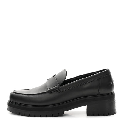 Hermes Calfskin Ivy Loafer 41 Black 1 of 10