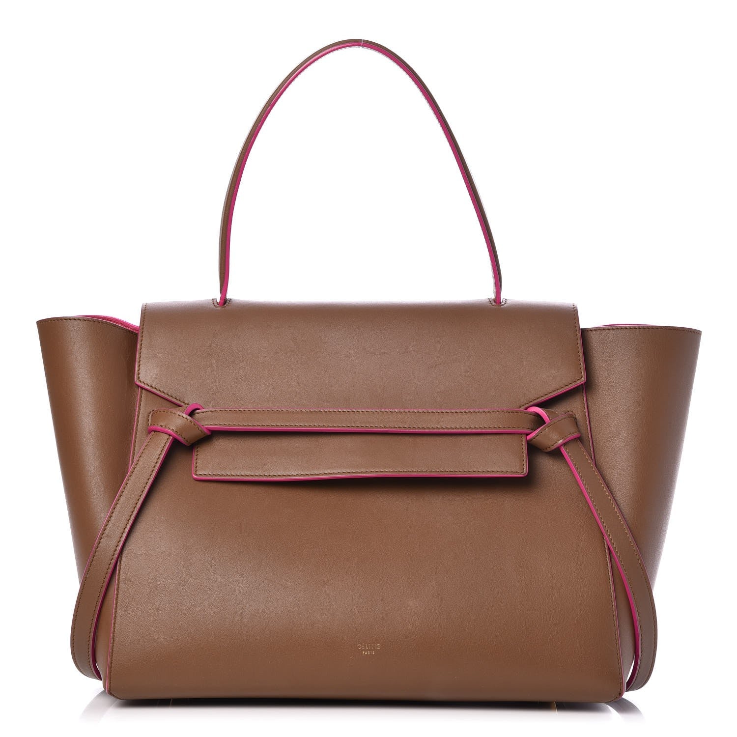 Celine Smooth Calfskin Small Belt Bag Camel Pink 2 of 13