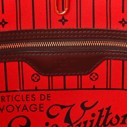 Louis Vuitton Damier Ebene Neverfull MM 6 of 13