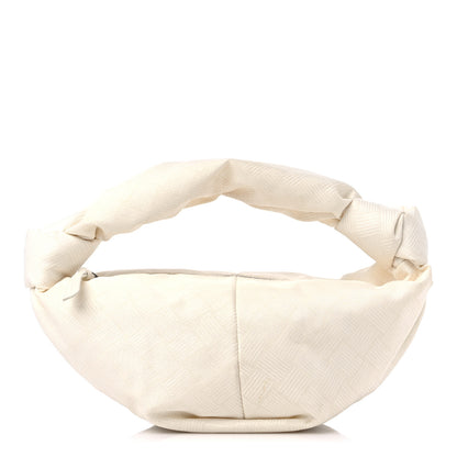 Bottega Veneta Jacquard Mini Double Knot Bag Ivory 1 of 13