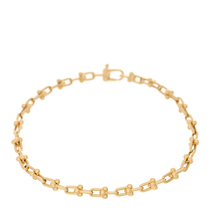 Tiffany 18K Yellow Gold Micro HardWear Link Bracelet 1 of 3