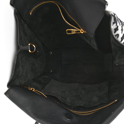 Louis Vuitton Cuir Orfevre Veau Cachemire Tote W GM Black 5 of 14