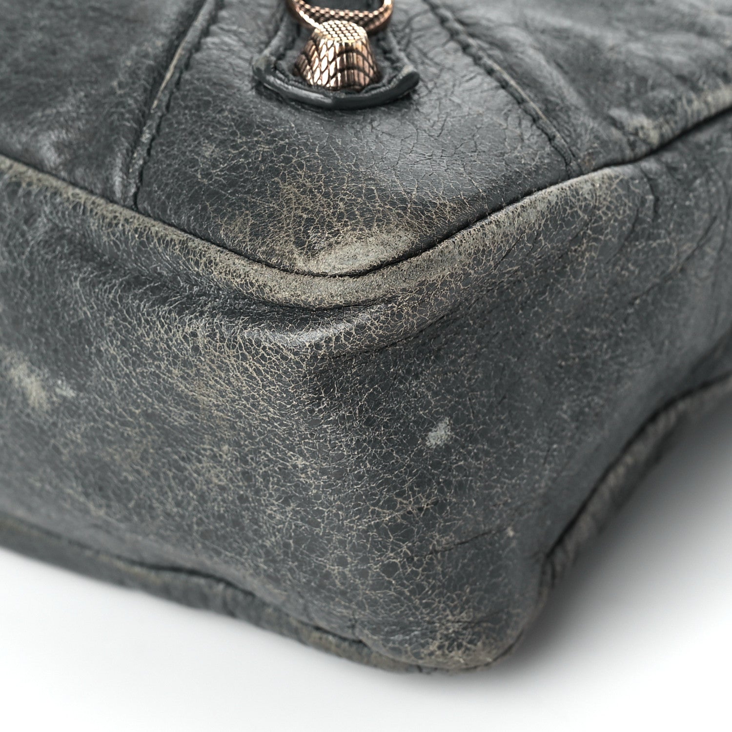 Balenciaga Agneau Giant 12 Gold Hardware Town Gris Tarmac 9 of 26