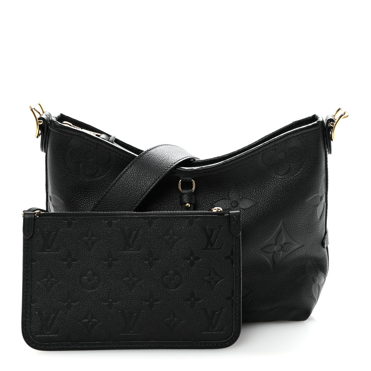 Louis Vuitton Empreinte Carryall PM Black 3 of 10