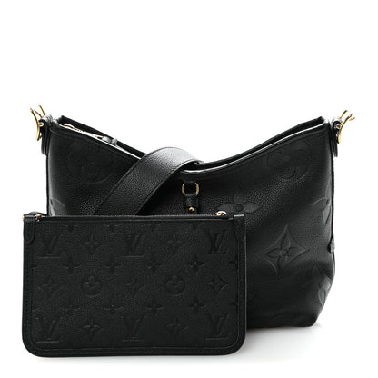 Louis Vuitton Empreinte Carryall PM Black 3 of 10