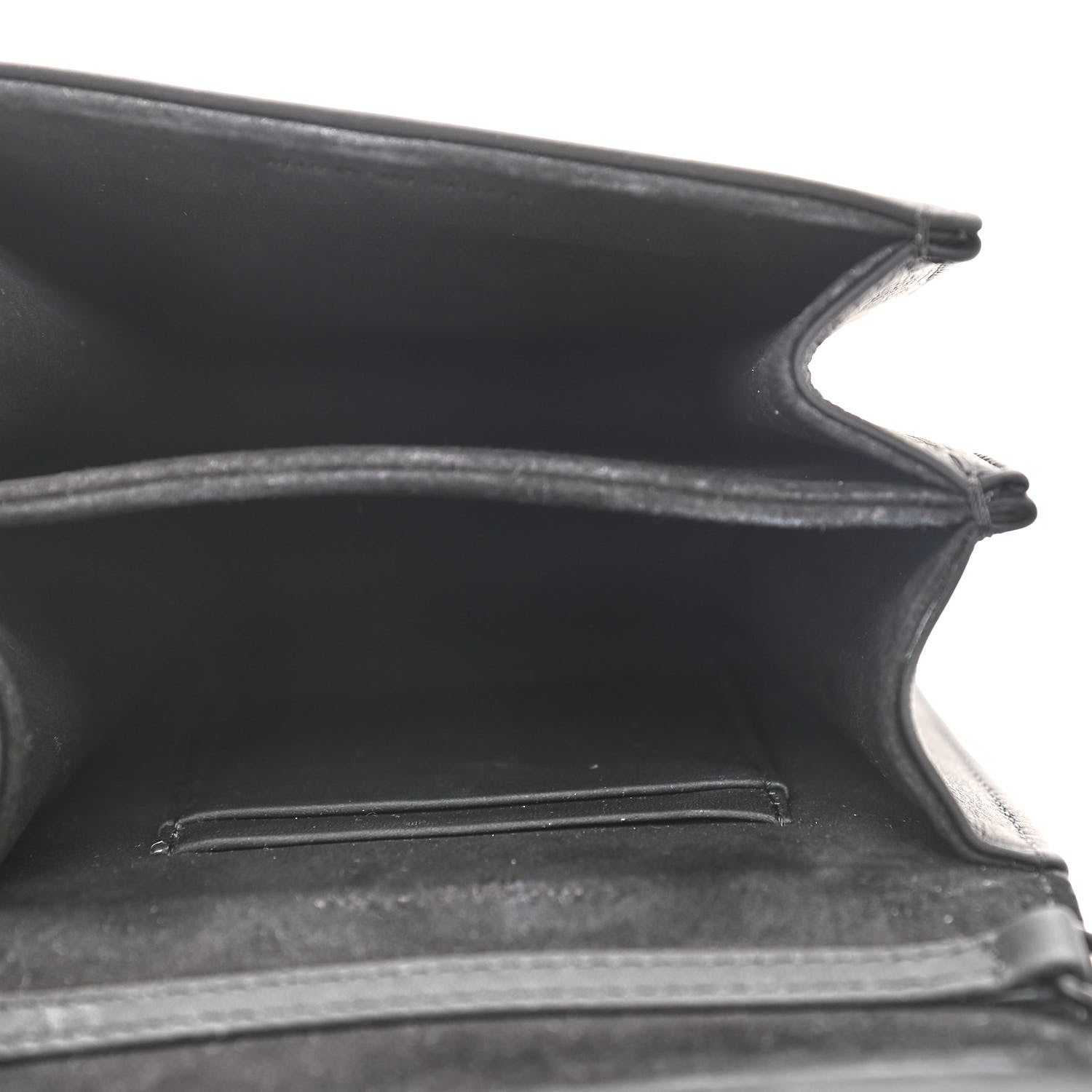 Christian Dior Ultra Matte Calfskin Studded Vertical Diorama Black 5 of 9