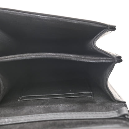 Christian Dior Ultra Matte Calfskin Studded Vertical Diorama Black 5 of 9
