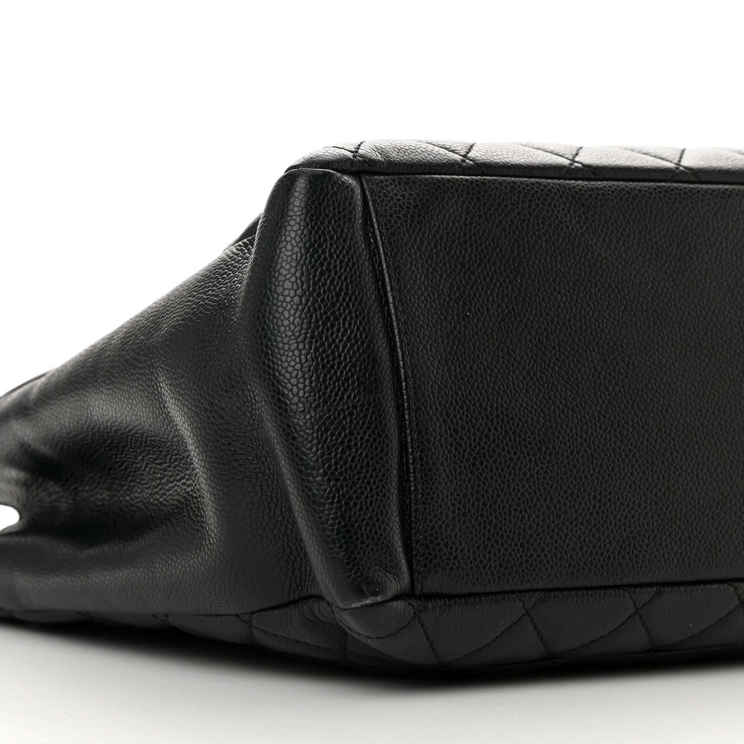 Chanel Caviar Quilted Grand Shopping Tote GST Black 9 of 13