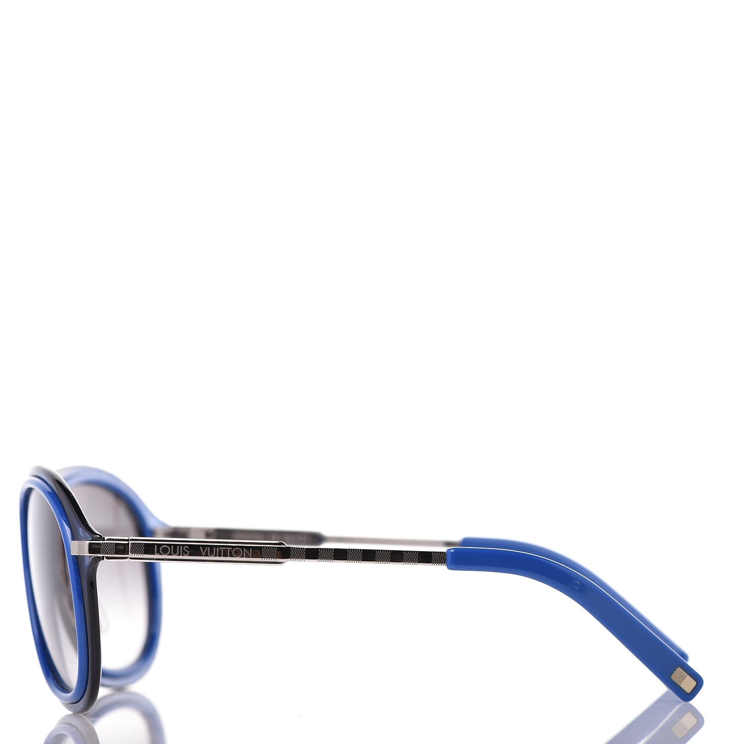 Louis Vuitton Damier Impulsion Sunglasses Z0424U Blue 3 of 7