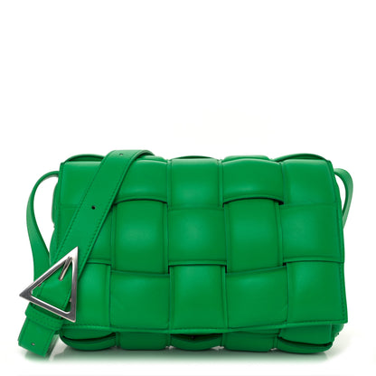 Bottega Veneta Nappa Maxi Intreccio Padded Cassette Crossbody Bag Parakeet 1 of 10