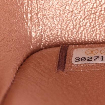 Chanel Metallic Lambskin Quilted Ombre Mini Rectangular Flap Pink 9 of 11