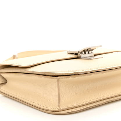 Celine Liege Calfskin Medium Classic Box Flap Bag Powder 9 of 12