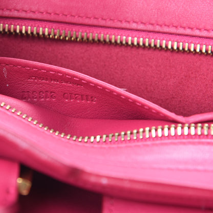 Saint Laurent Calfskin Small Classic Y Cabas Fuchsia 7 of 22