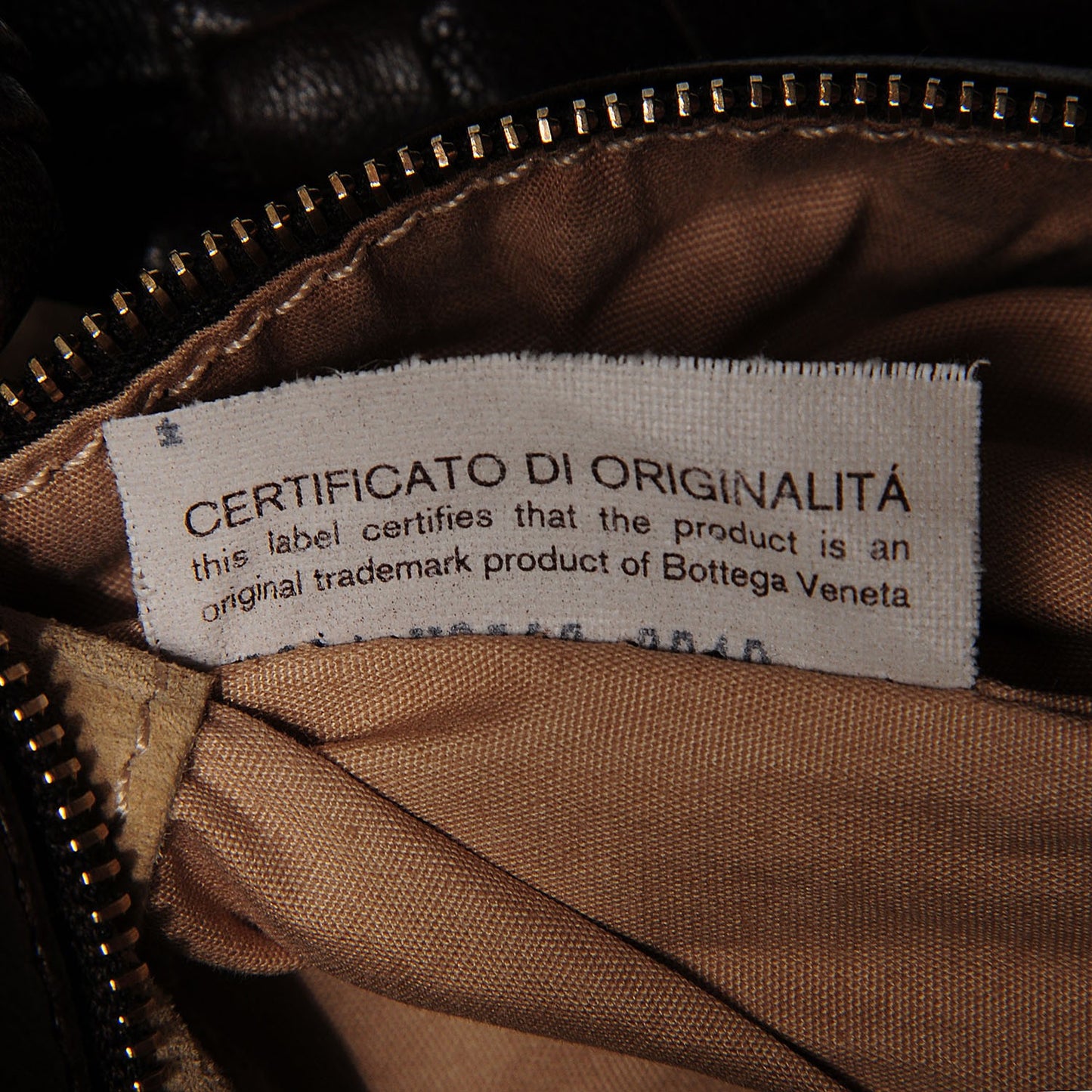 Nappa Intrecciato Large Veneta Hobo Ebano