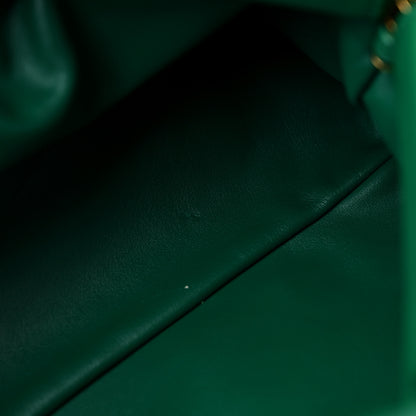 Bottega Veneta Calfskin The Pouch Chain Racing Green 10 of 10