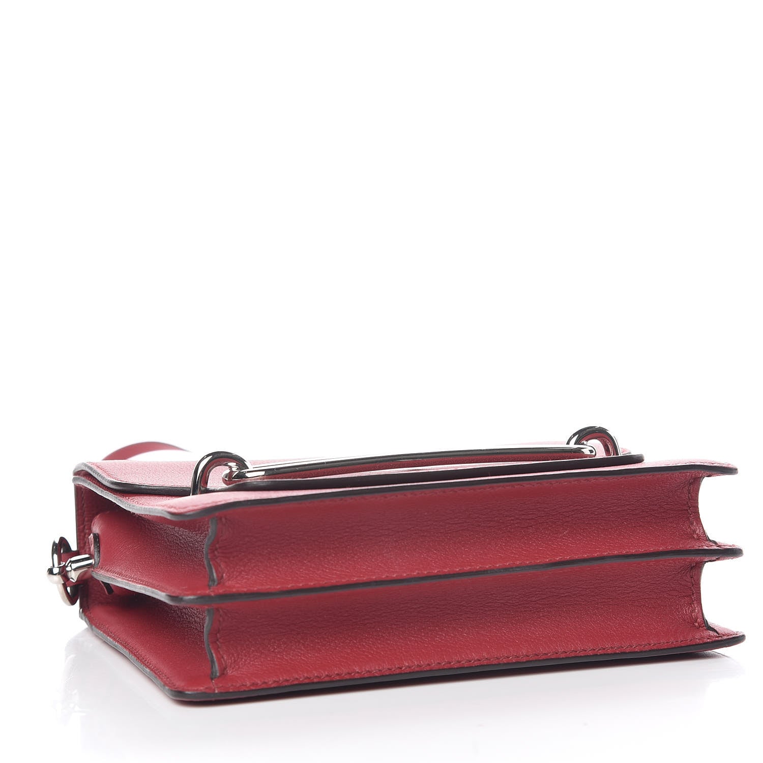 Hermes Evercolor Mini Sac Roulis Rouge Grenat 4 of 9