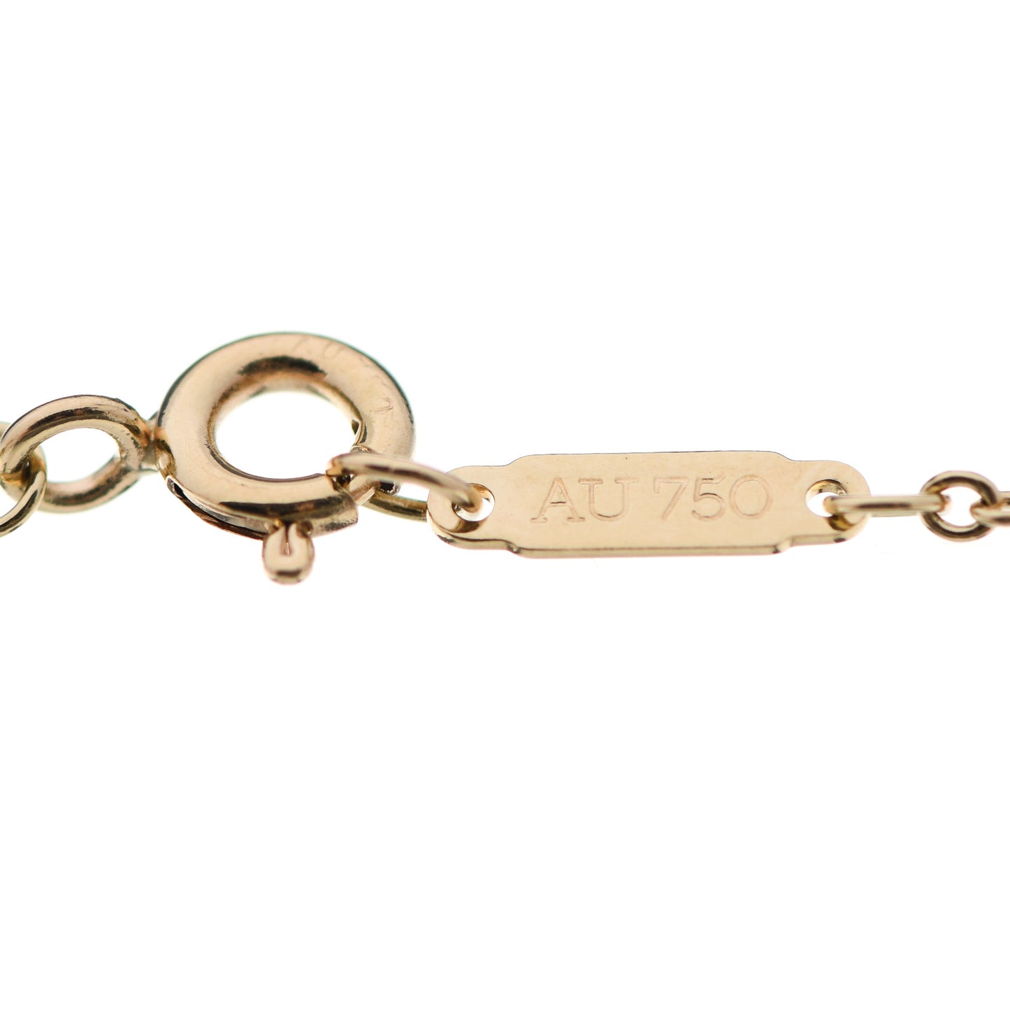 18K Yellow Gold T Double Chain Bracelet