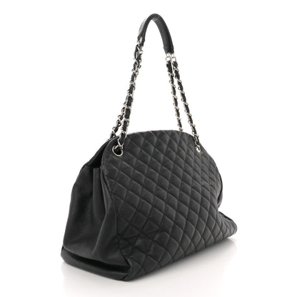 Chanel Caviar Quilted Large Just Mademoiselle Black 2 of 14