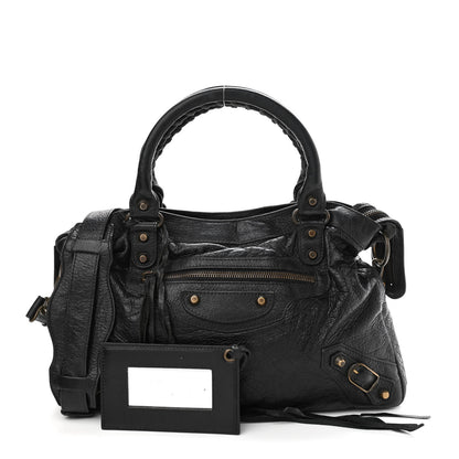 Balenciaga Agneau Classic Hardware Town Black 1 of 13