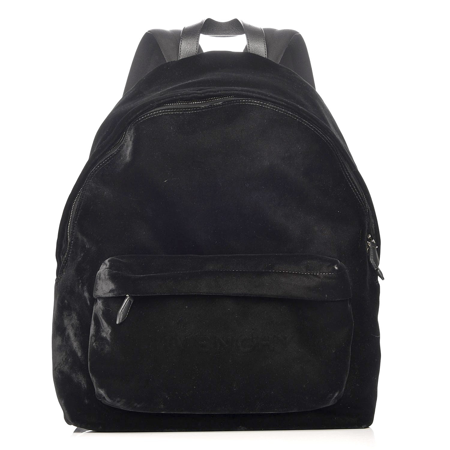 Givenchy Velvet Logo Backpack Black 1 of 9