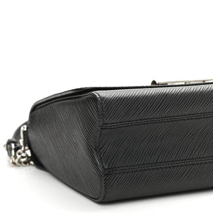 Louis Vuitton Epi Twist Shoulder Bag MM Black 8 of 10