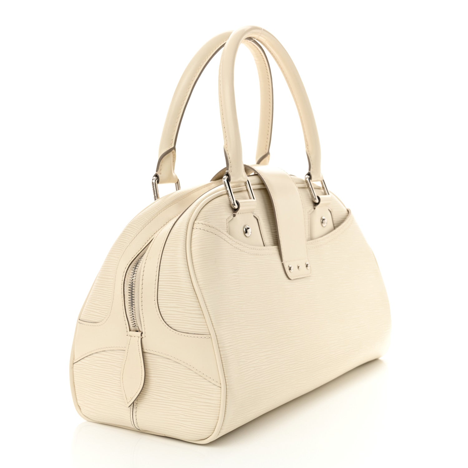 Louis Vuitton Epi Bowling Montaigne GM Ivory 3 of 12