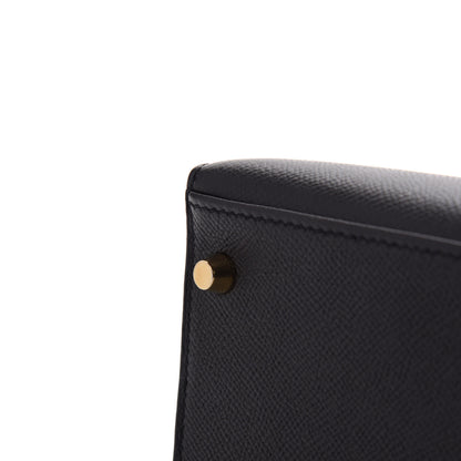 Hermes Epsom Kelly Sellier 28 Black 9 of 12