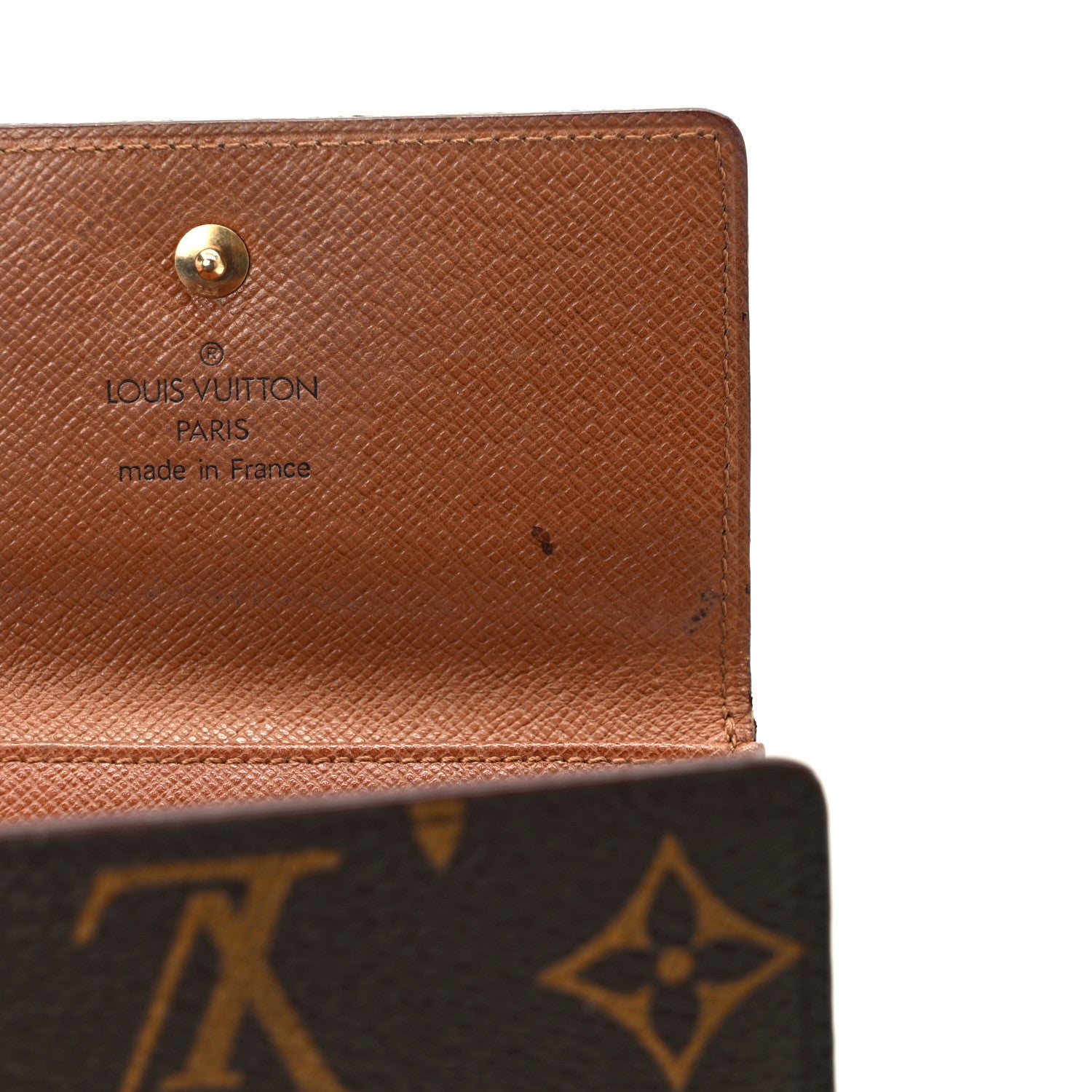 Louis Vuitton Monogram Porte-Monnaie Billets Cartes Credit Wallet 10 of 11