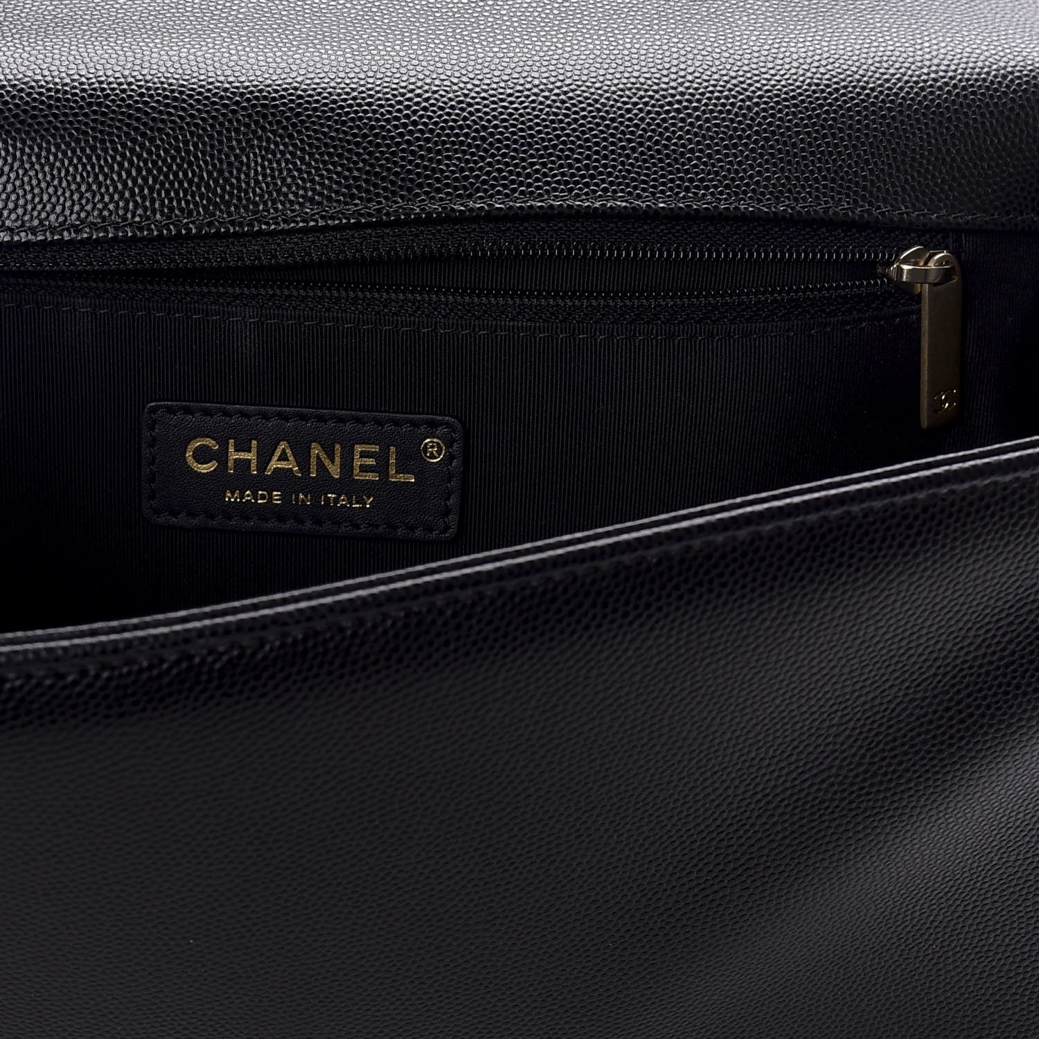 Chanel Caviar Quilted New Medium Boy Flap Black 6 of 9