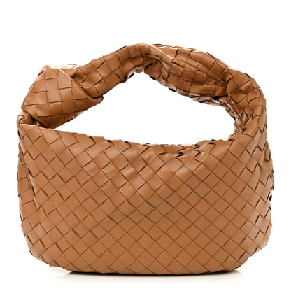 Bottega Veneta Nappa Intrecciato Teen Jodie Hobo Caramel 1 of 9