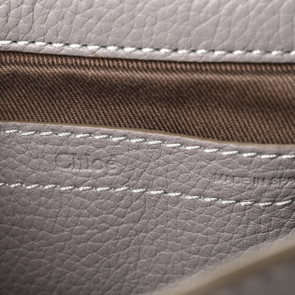 Chloe Calfskin Mini Marcie Round Crossbody Bag Cashmere Grey 6 of 10