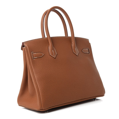 Hermes Togo Birkin 30 Gold 3 of 11
